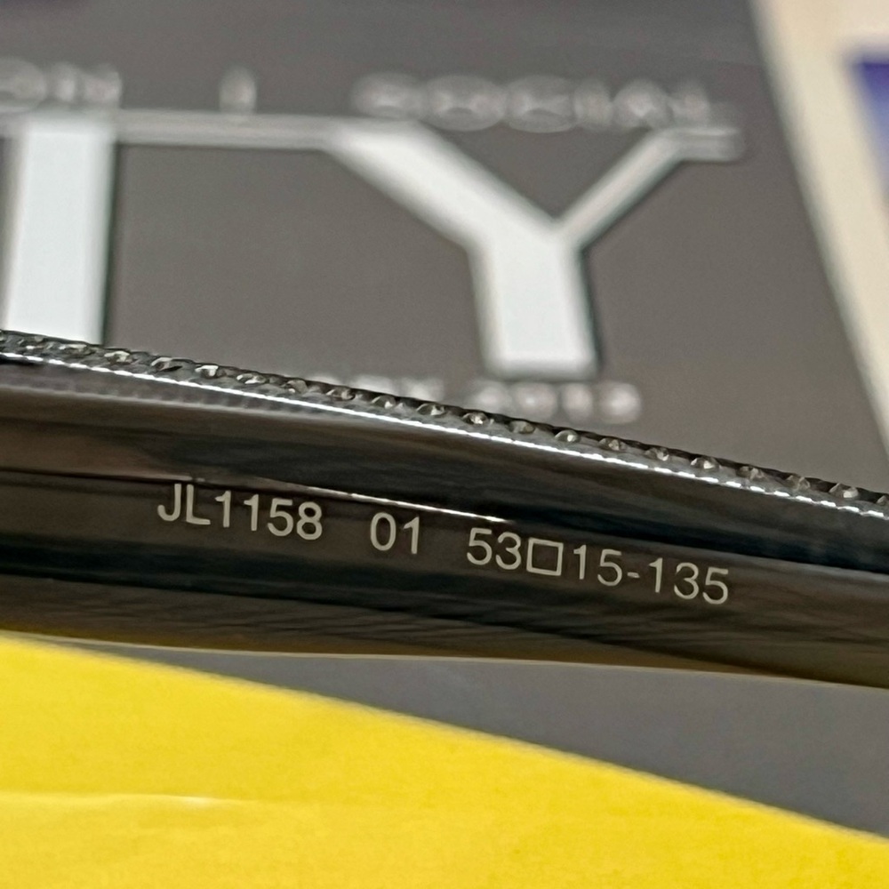 Judith Leiber- Sleek Black Eyeglasses - Picture 5 of 5